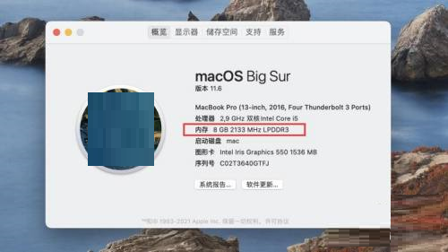 mac怎么查看使用内存