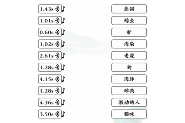 文字玩出花听声辨物怎么过